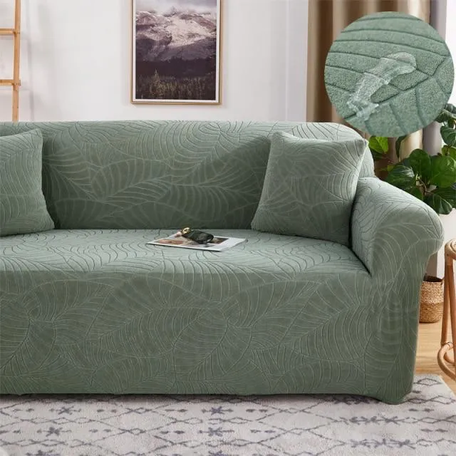 Housse de Canapé à Motifs Floraux Jacquard