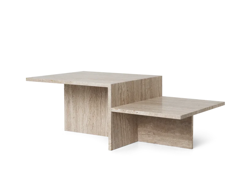 Distinct Coffee Table - Travertine