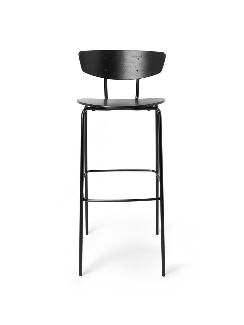 Herman Bar Chair - Black