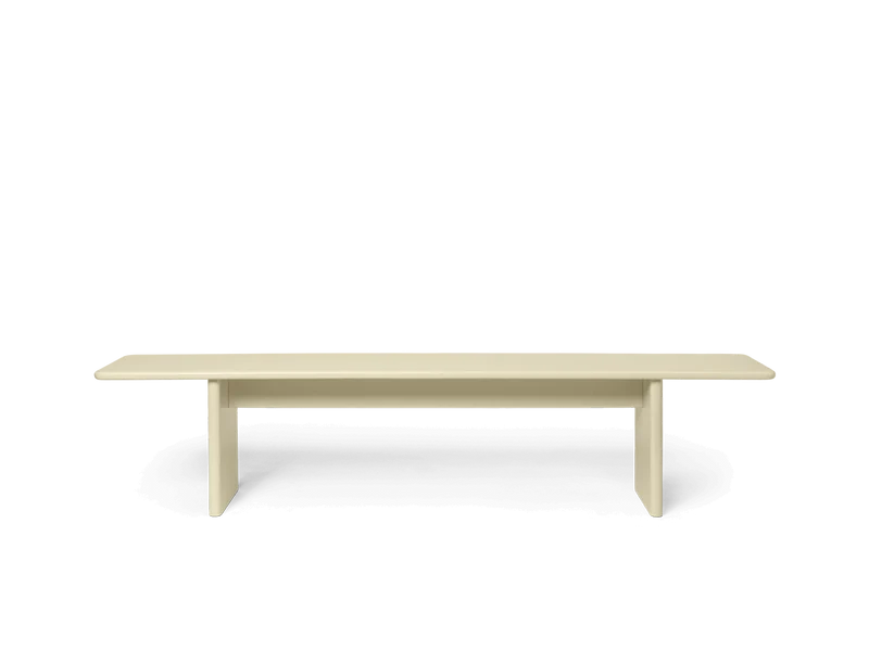 Rink Bench - Large - Eggshell