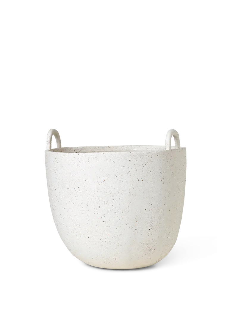 Speckle Pot - Large - Off-White