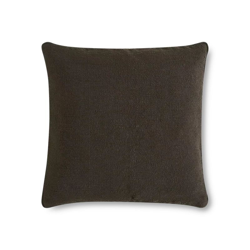 Brooklyn - brown cotton decorative cushion