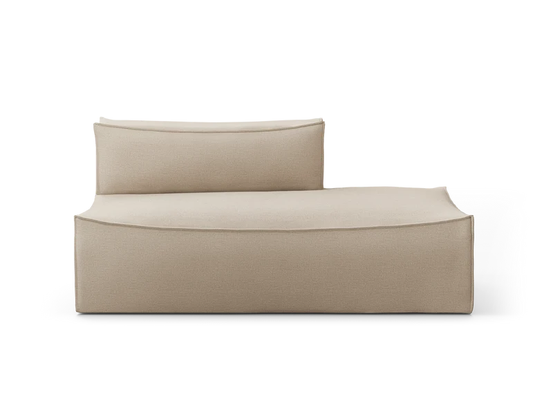 Catena Sofa Open End Right L301 - Rich Linen - Natural