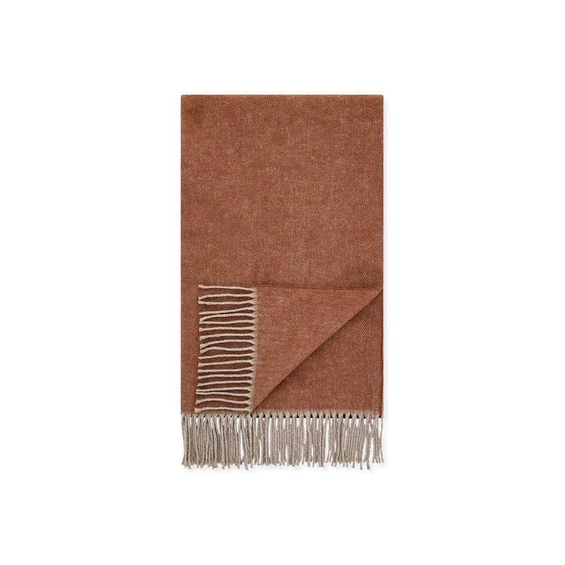 Structure - Cotton Throw with Fringes
