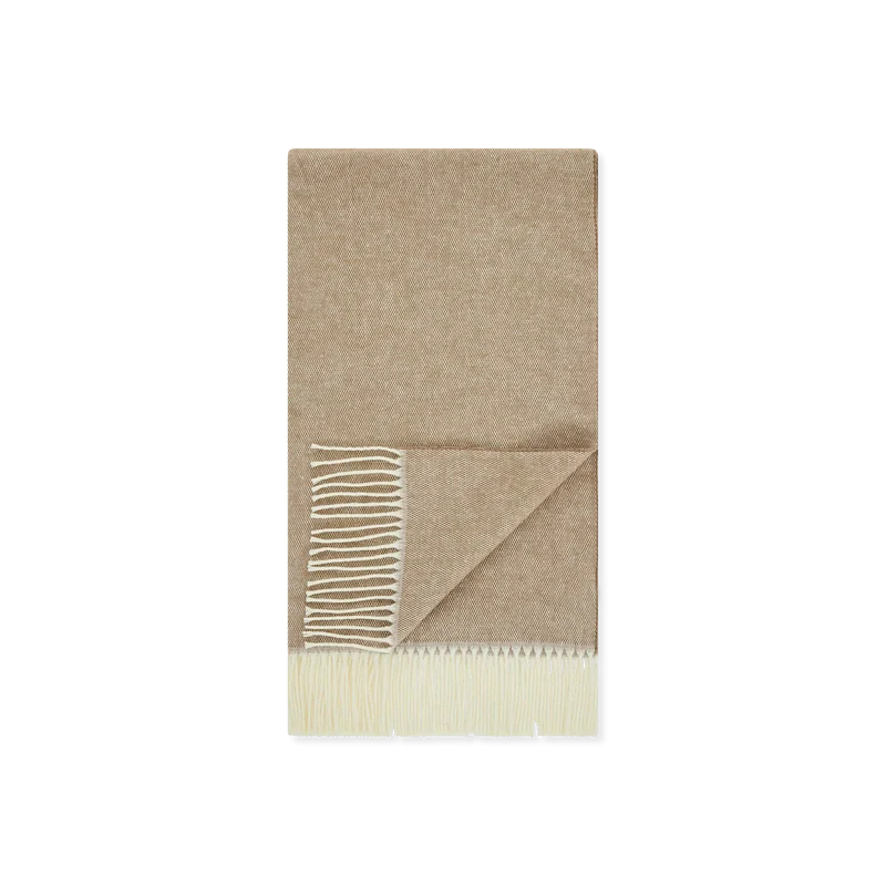 Structure - Cotton Throw with Fringes
