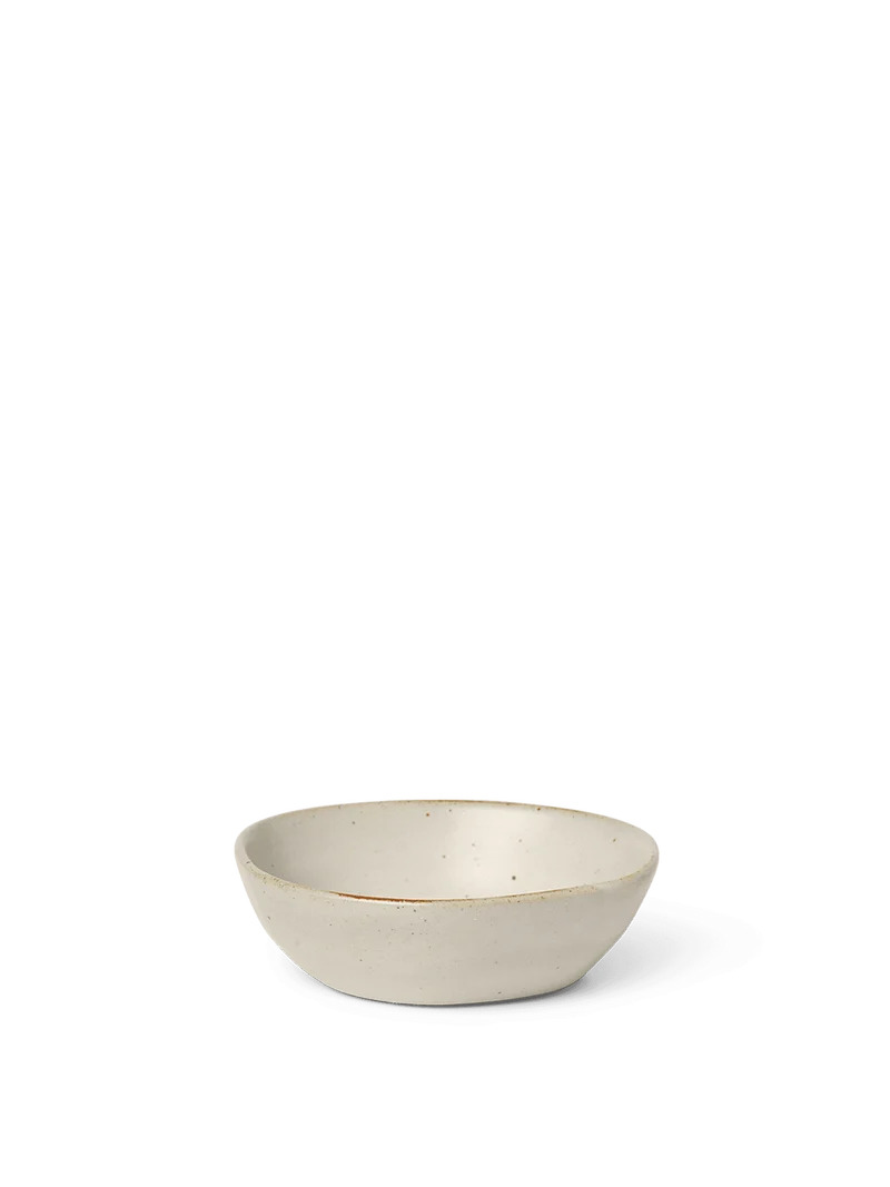Flow Bowl - Small - Off-White Speckle