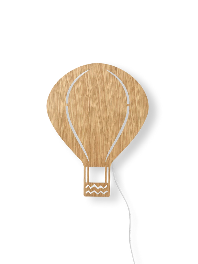 Air Balloon Lamp - Oiled Oak