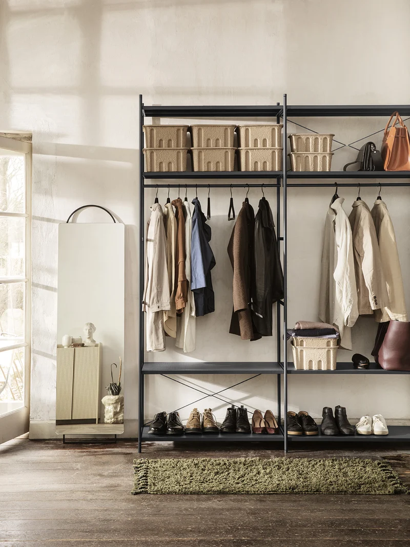 Punctual - Solid Metal Shelf - Anthracite