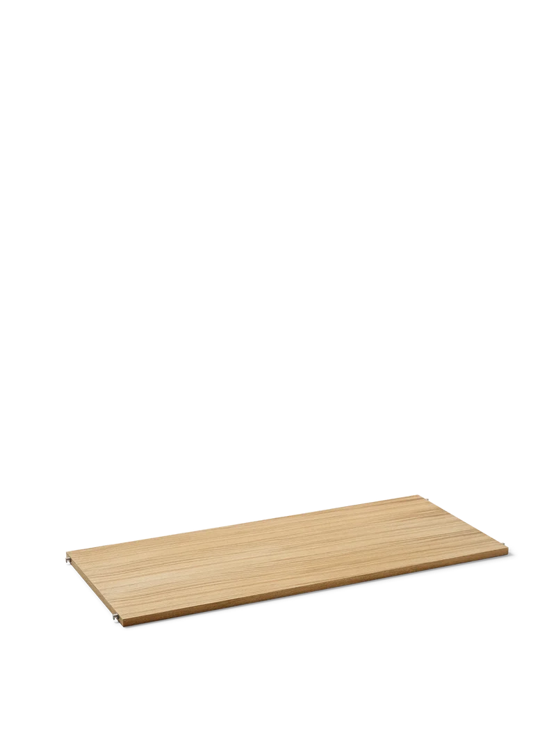 Punctual - Wooden Shelf - Oak/Light Grey