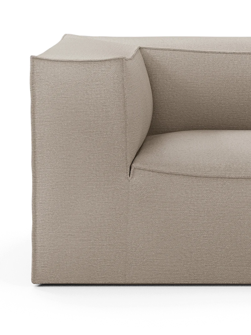 Catena Sofa Armrest Left L400 - Cotton Linen - Natural