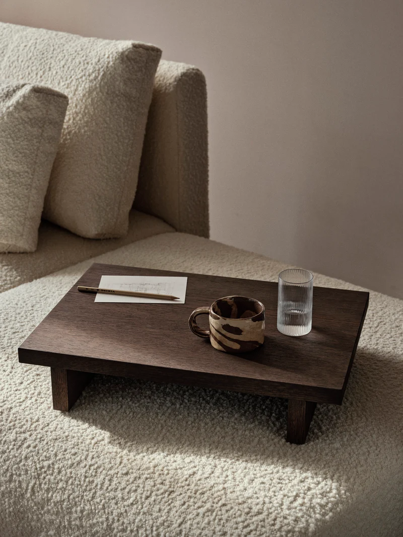 Kona Side Table - Dark Stained Oak