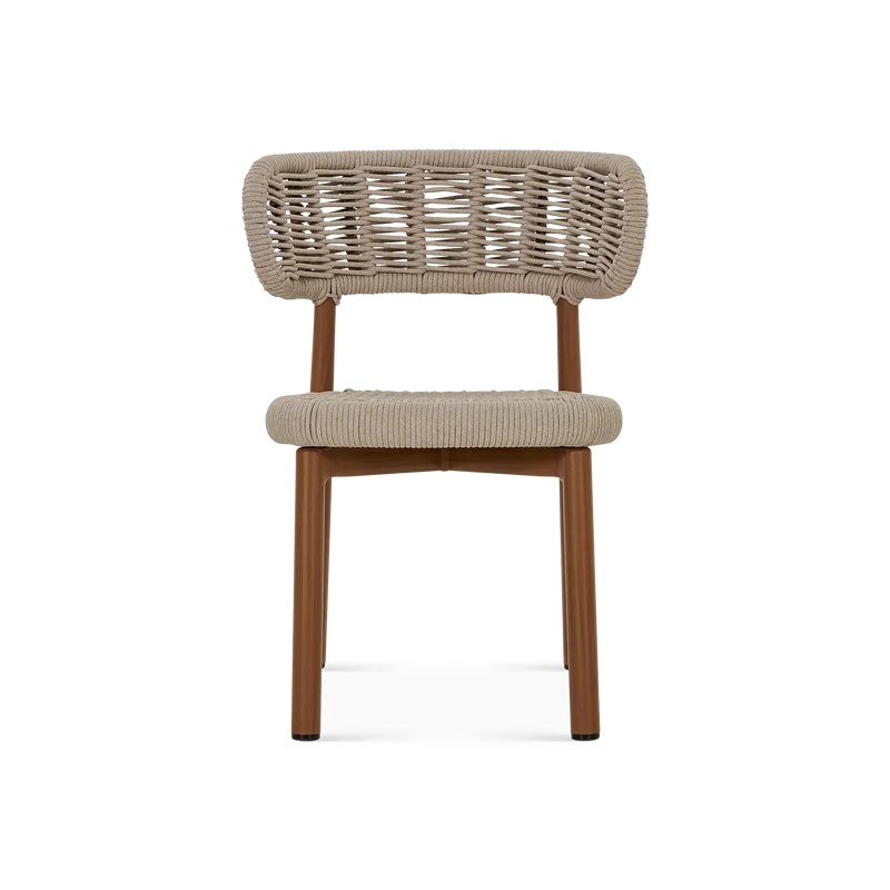 Lady - Outdoor Rope Chair Without Arms