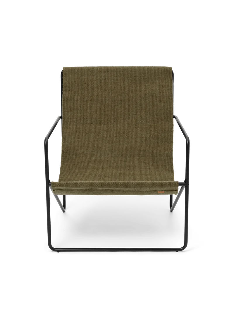 Desert Lounge Chair - Black - Olive