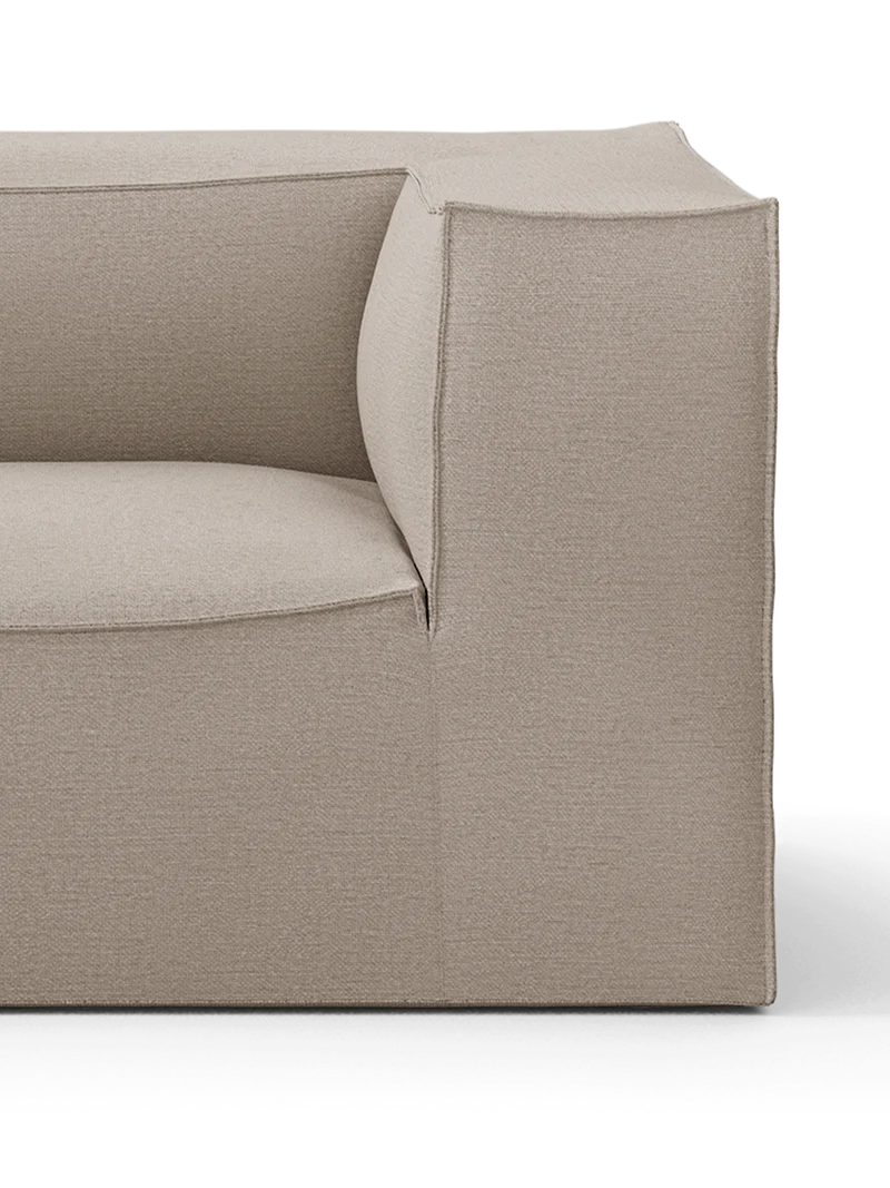 Catena Sofa Armrest Right L401 - Cotton Linen - Natural
