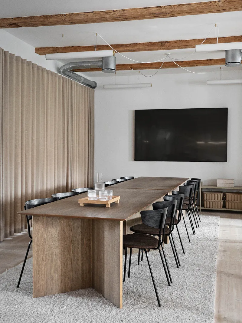 Mingle Table Top - Rectangular - Dark Veneer