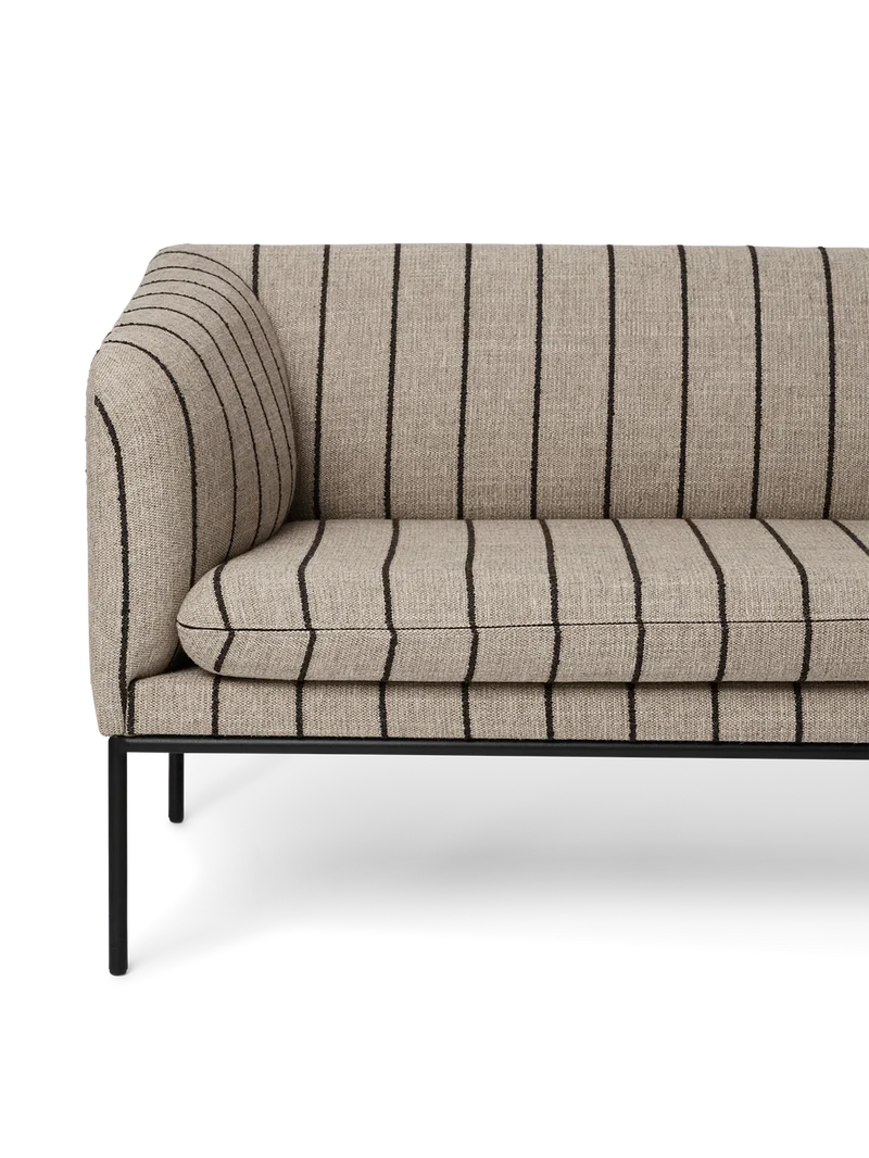 Turn Sofa 3-seater - Pasadena - Sand/Black