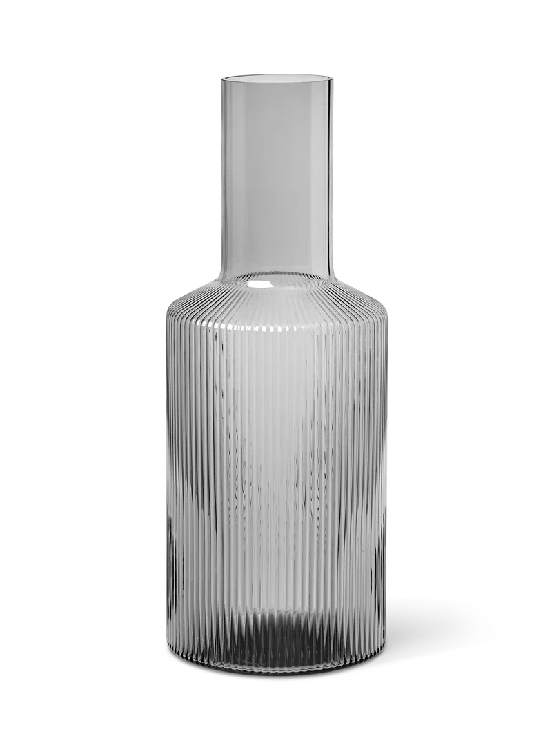 Ripple Carafe - Smoked Grey