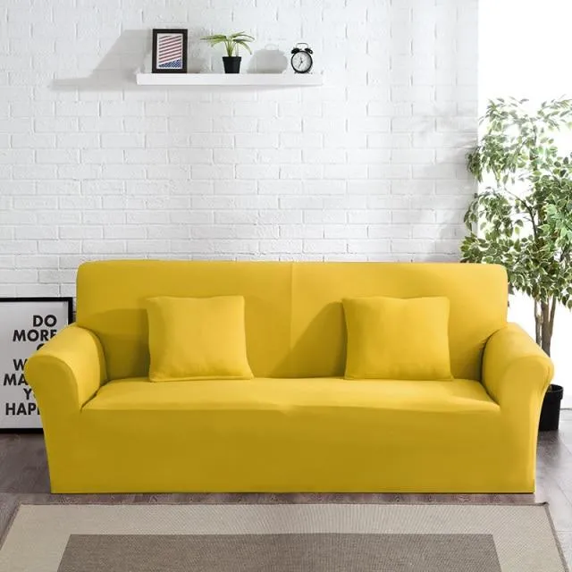 Housse de Canapé Jaune
