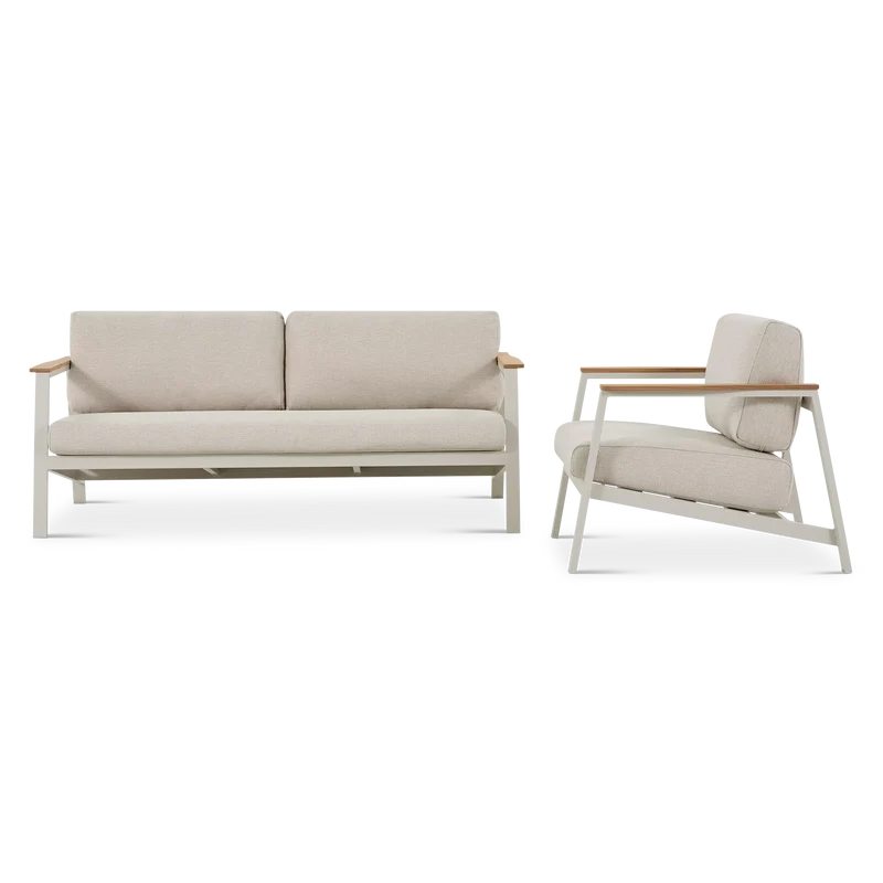 Geo - Outdoor Aluminium Sofa Set