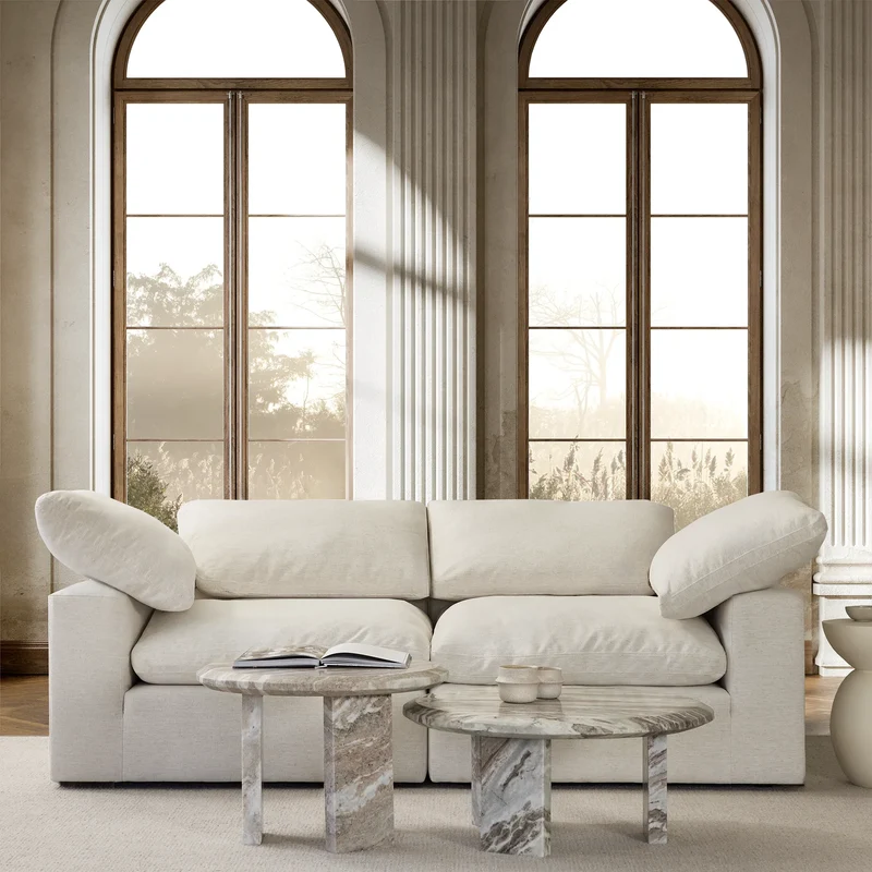 Berlin Collection - Fabric-Upholstered Modular Sofa