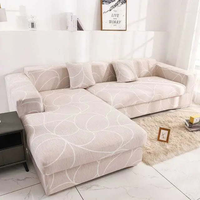 Housse canapé d'angle ou en forme L BOPADK