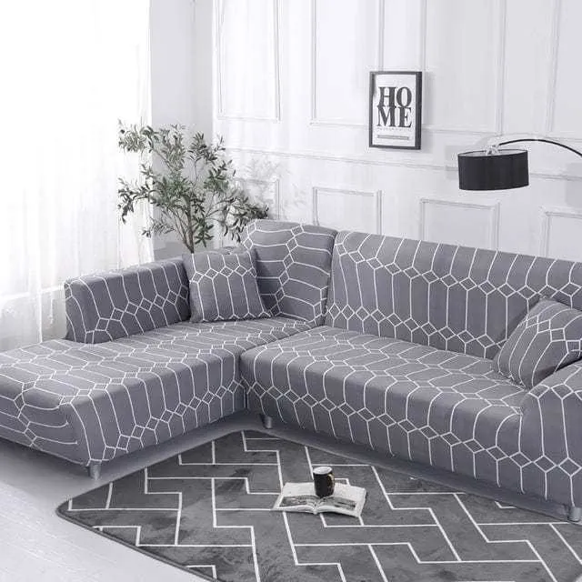 Housse canapé d'angle STREGHT