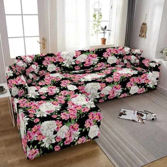 Housse canapé d'angle ROSEBOMY