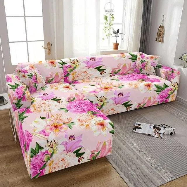 Housse canapé d'angle ROSEBOMY