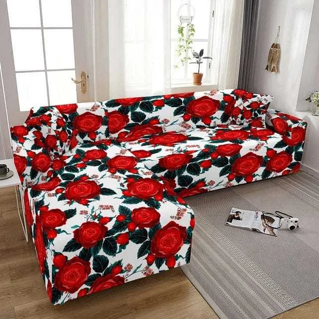 Housse canapé d'angle ROSEBOMY