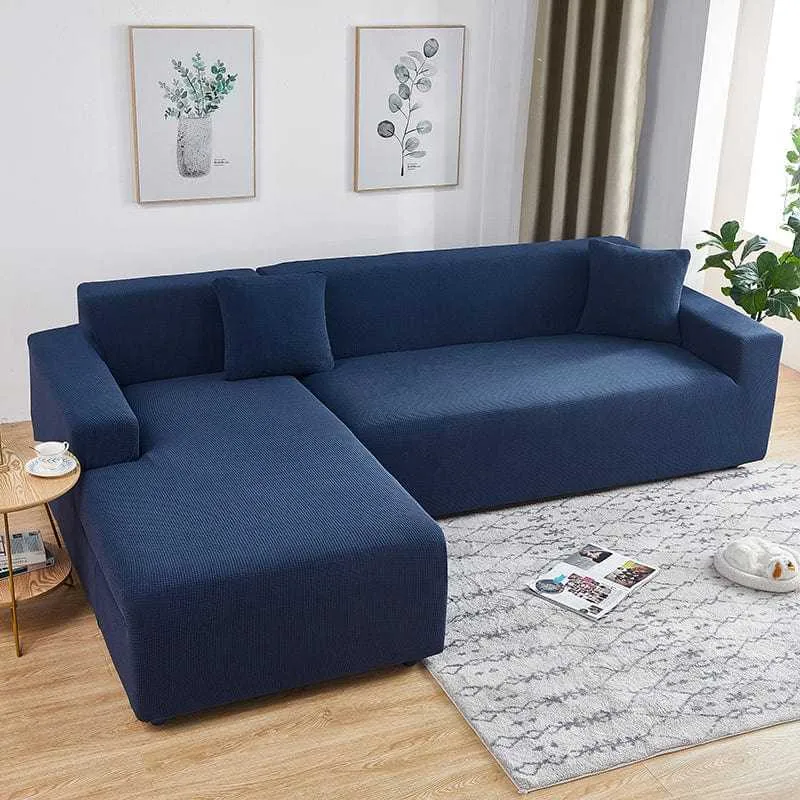 Housse canapé d'angle SHIPPER, protection pour mobilier en forme L