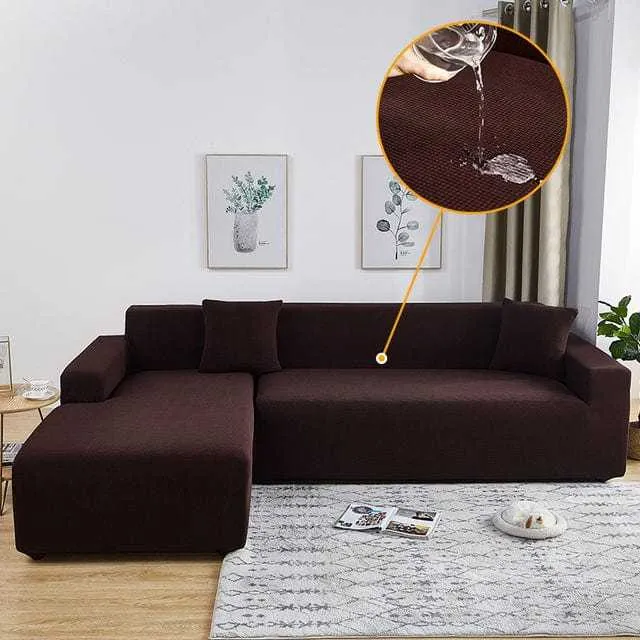 Housse canapé d'angle SHIPPER, protection pour mobilier en forme L
