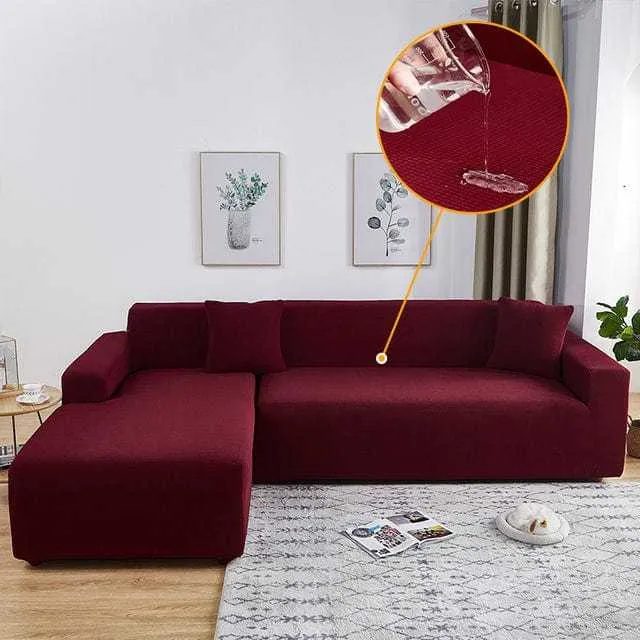 Housse canapé d'angle SHIPPER, protection pour mobilier en forme L