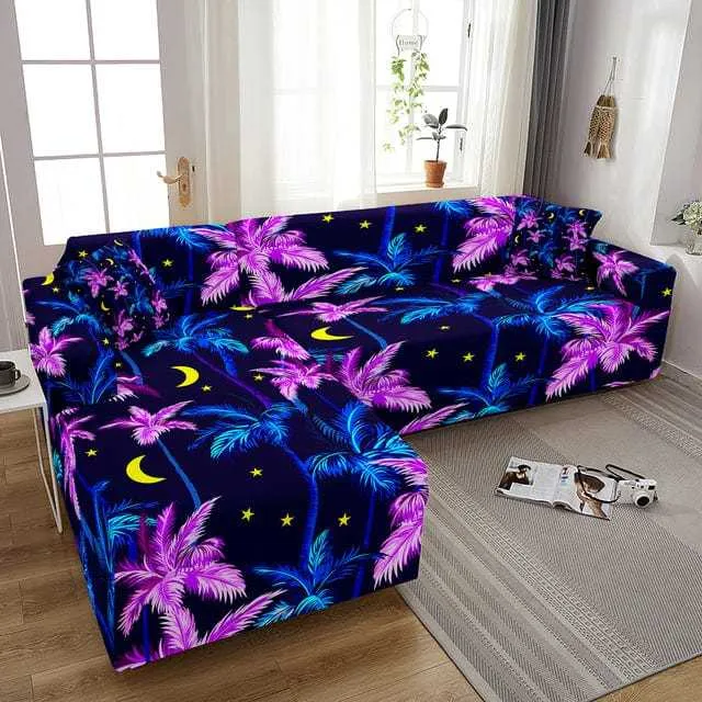 Housse canapé d'angle LEAFSOF
