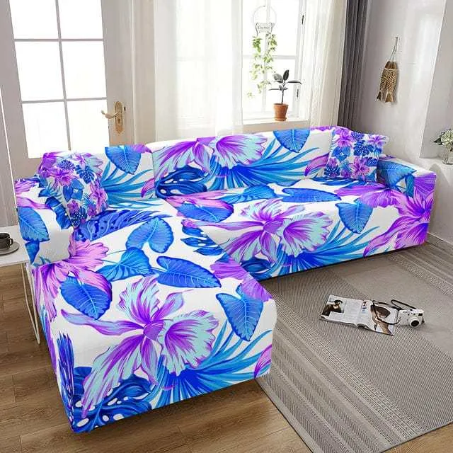 Housse canapé d'angle LEAFSOF