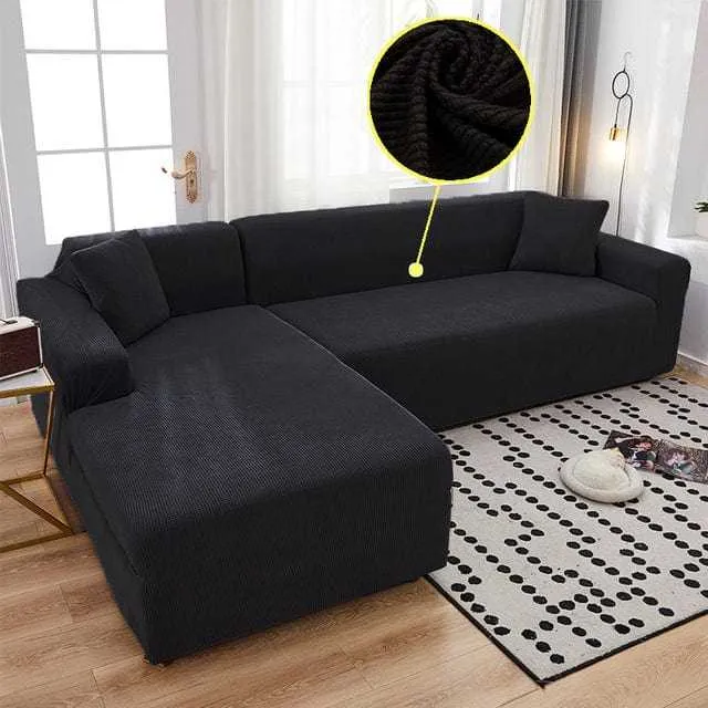 Housse canapé d'angle TCHICKO
