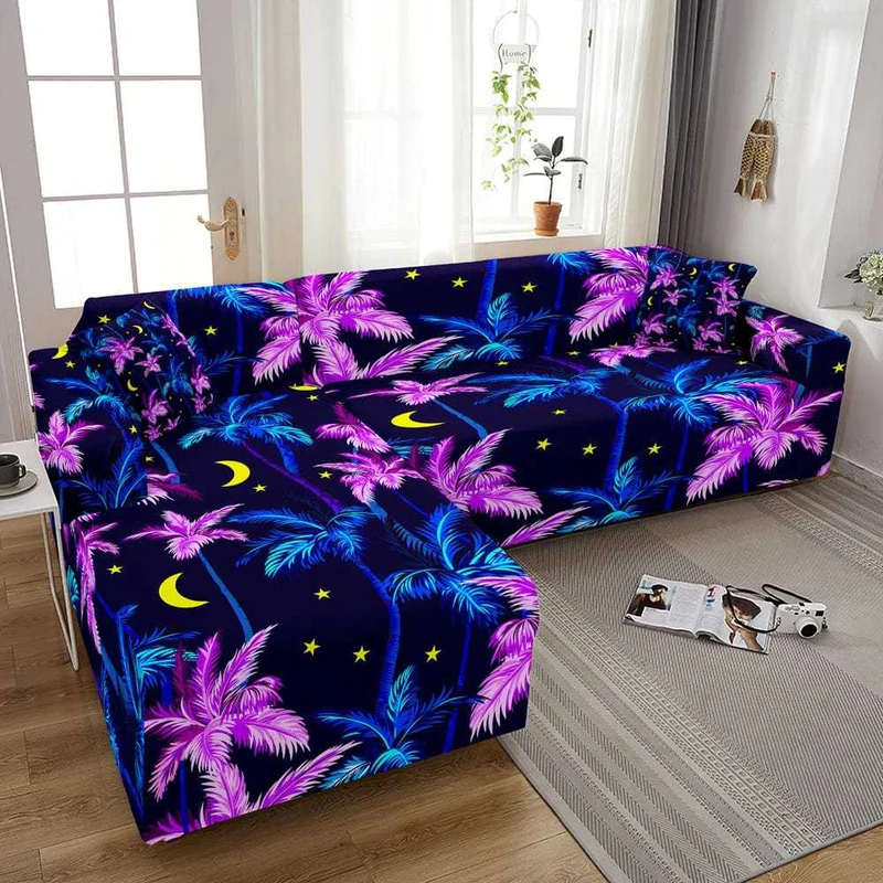 Housse canapé d'angle ALLUSTRA