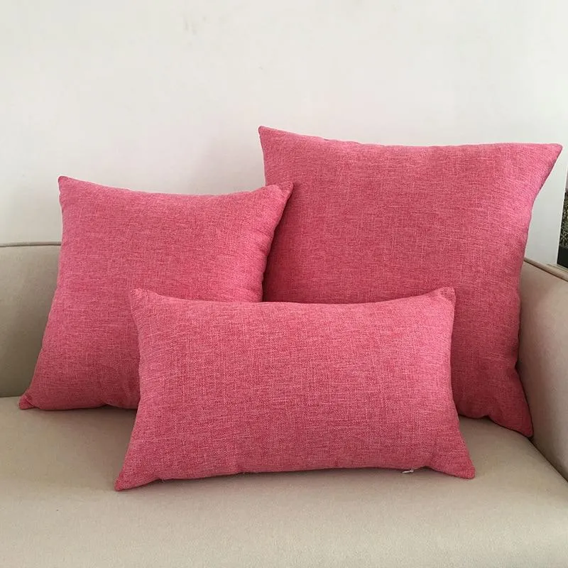 Housse de Coussin 45x45 Rose