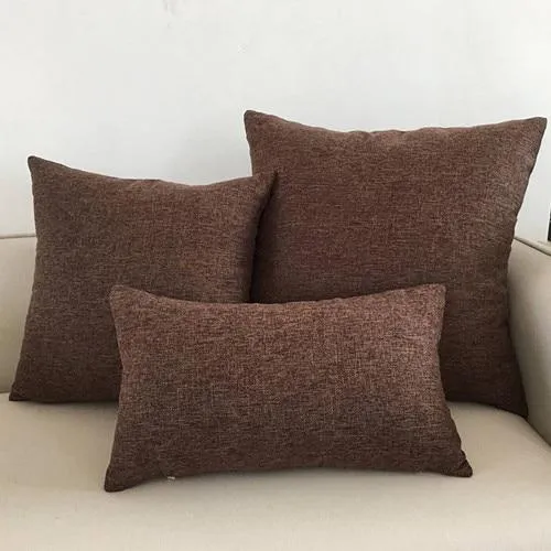 Housse de Coussin 40x40 Marron