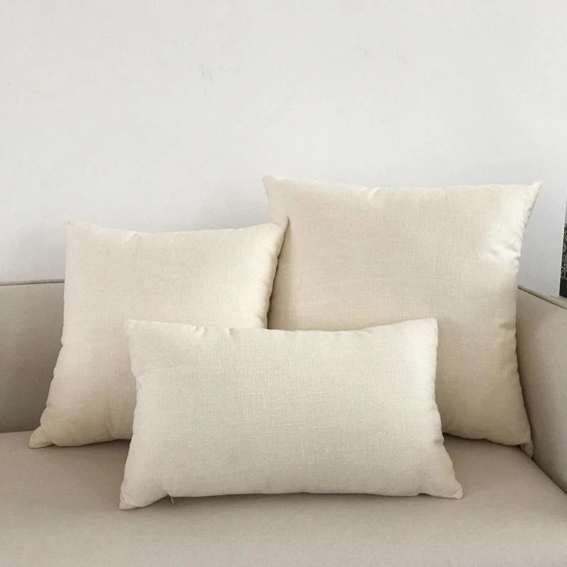 Housse de Coussin 30x50 Blanc