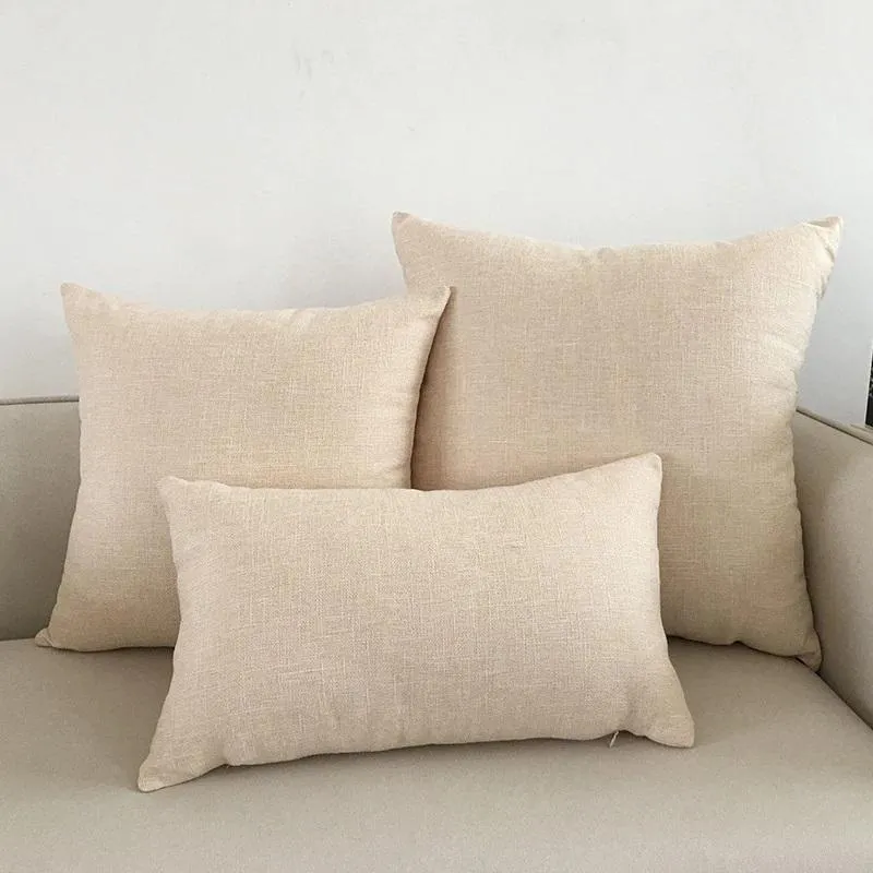 Housse de Coussin 30x50 Beige
