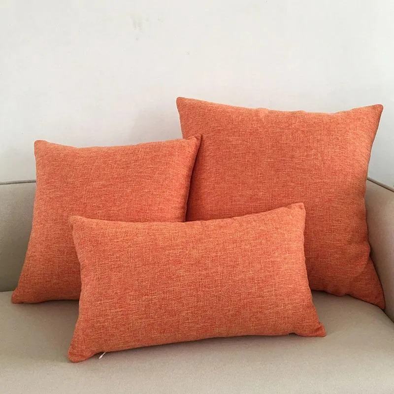 Housse de Coussin 30x50 Orange
