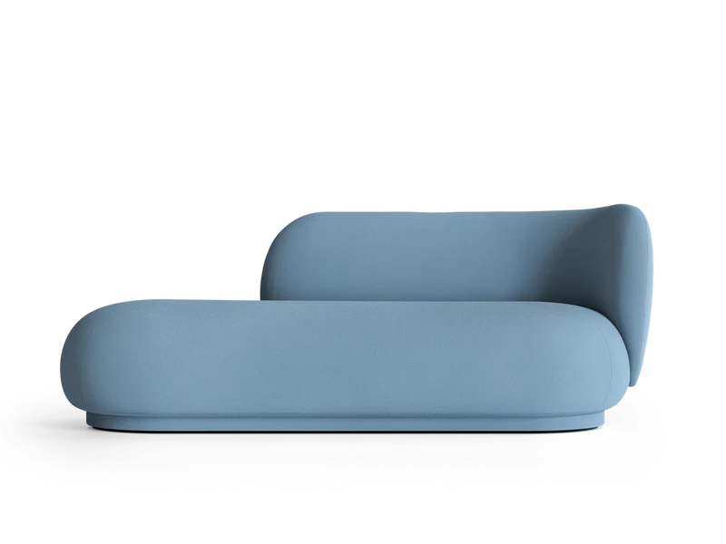 Rico Divan Right - Tonus - Light Blue