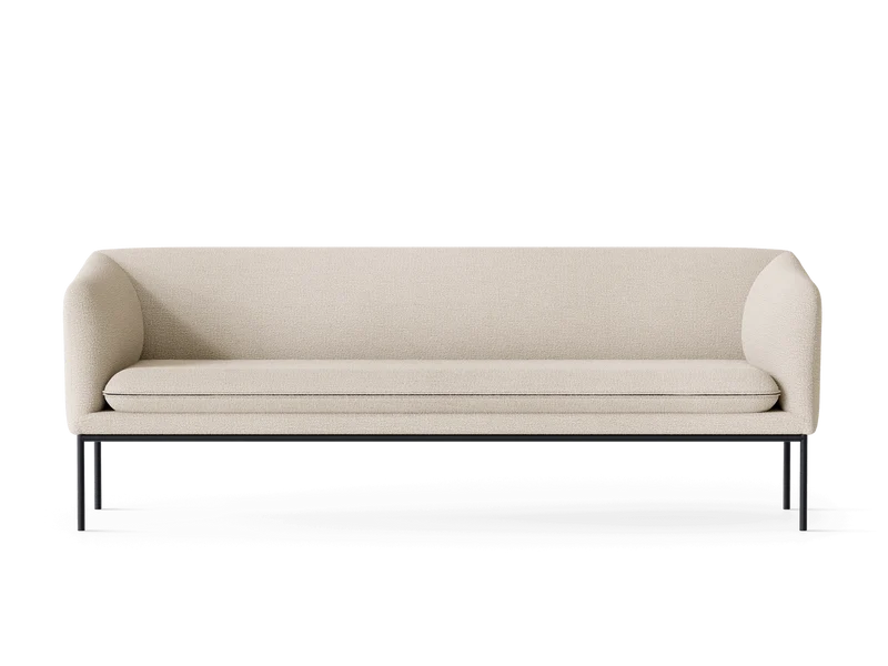 Turn Sofa 3-seater - Bouclé - Off-White