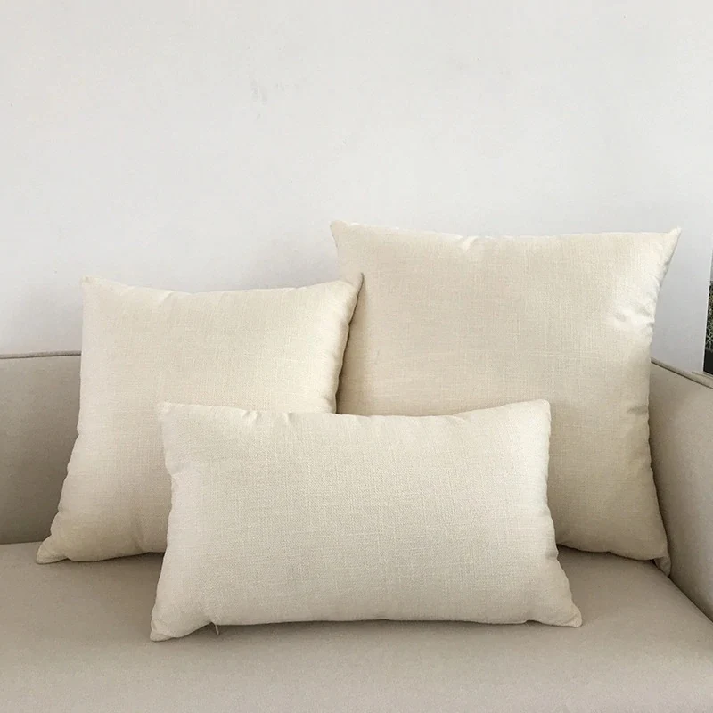 Housse de Coussin 40x40 Blanc