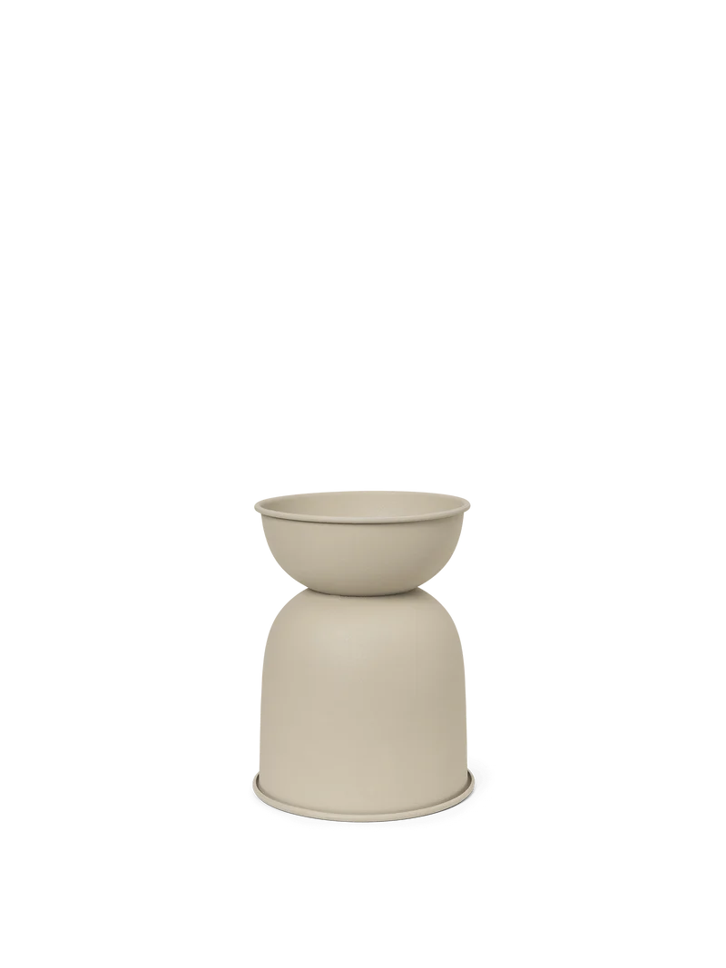 Hourglass Pot - Extra Small - Cashmere