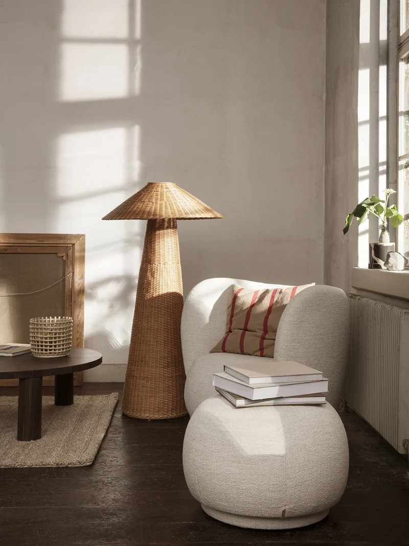 Dou Floor Lamp - Natural