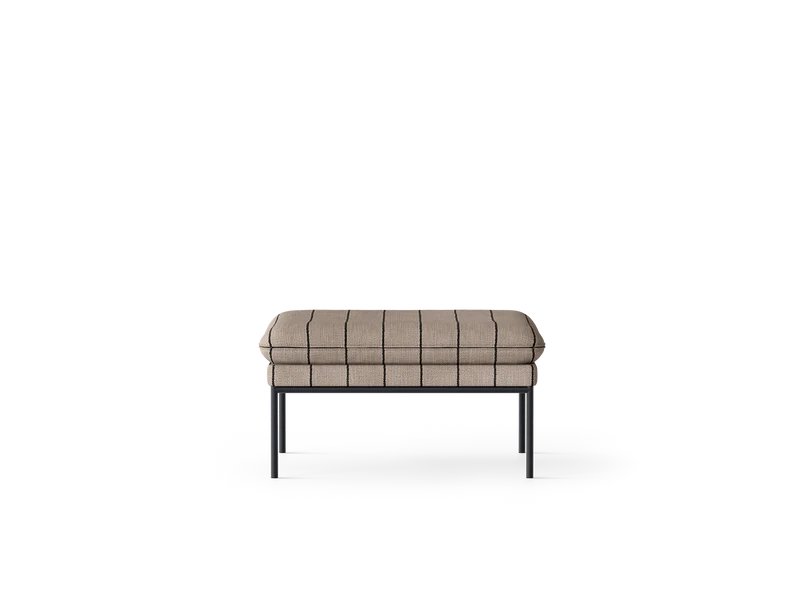 Turn Pouf - Pasadena - Sand/Black