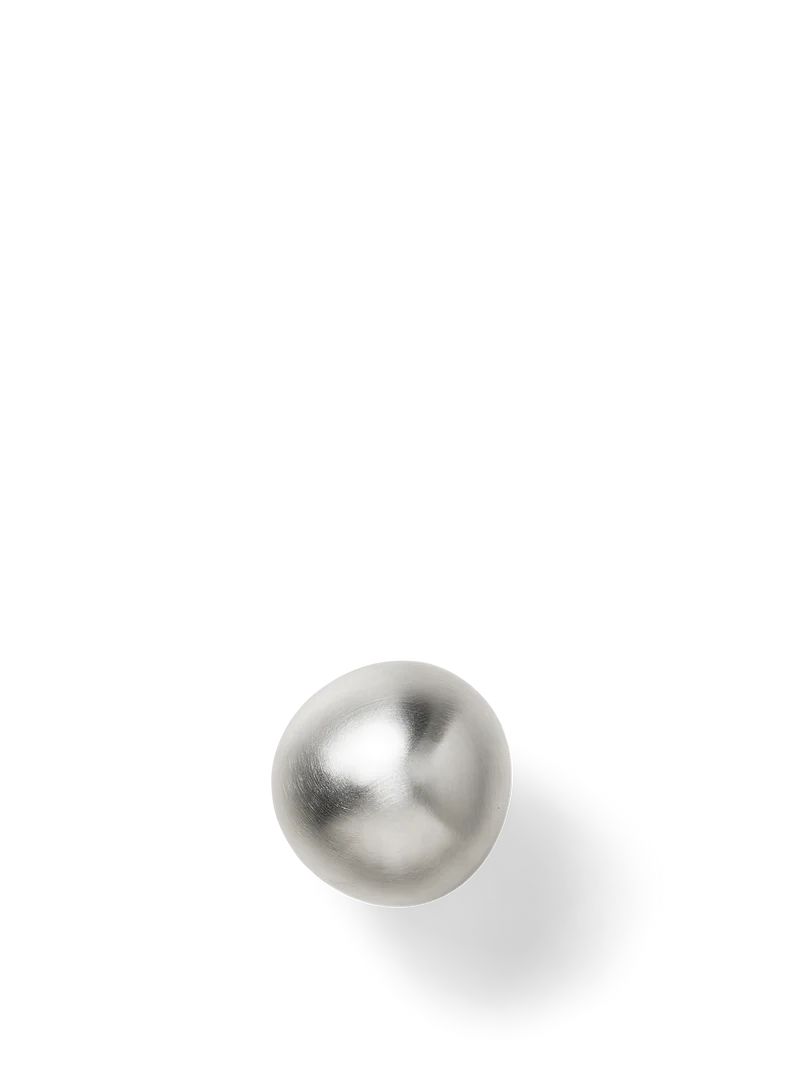 Mushroom Hook - Brushed Stainless Steel