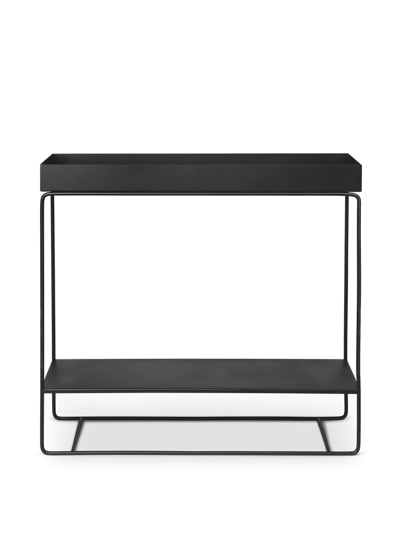 Plant Box Two-Tier - Black