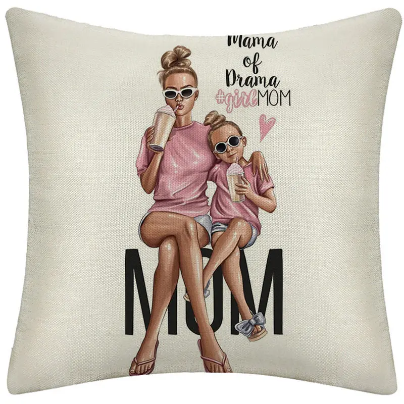 Coussin Canapé Lin Dessinés LINLOOP